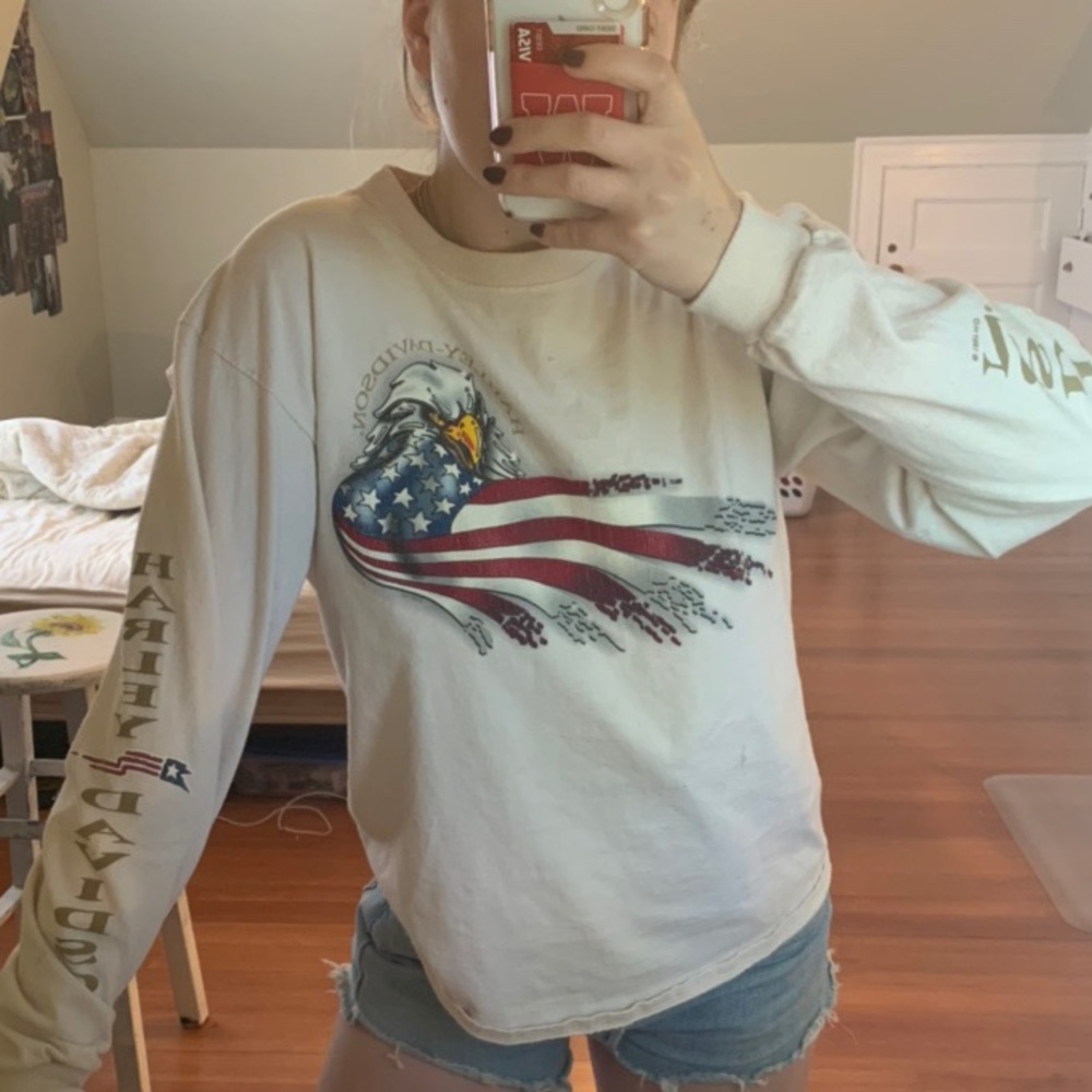 Harley Davidson Long sleeve T-shirt Vintage USA
